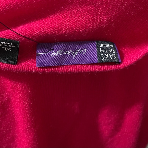 NWT Saks Fifth Avenue Cashmere Tunic - Picture 5 of 6